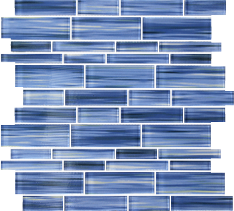 QDI Surfaces Altona 12" x 12" Glass Mosaic