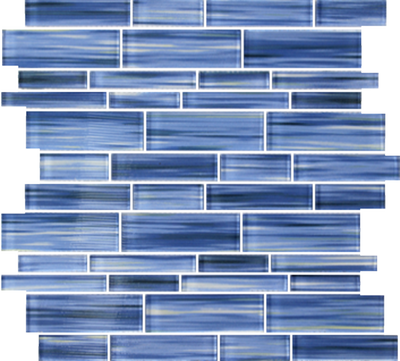 QDI Surfaces Altona 12" x 12" Glass Mosaic