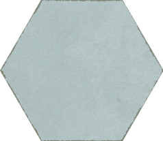 Tesoro Spring Time Hex 7" x 7" Porcelain Tile