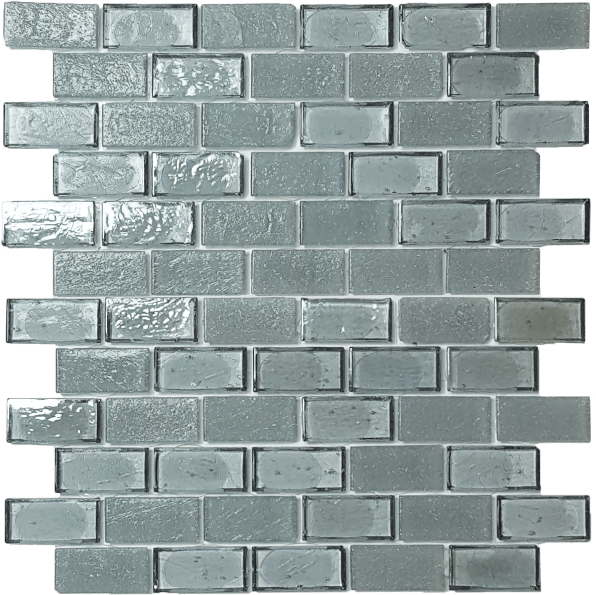 Tesoro Aquatica Superior 1 x 2 11.5" x 12.5" Glass Mosaic