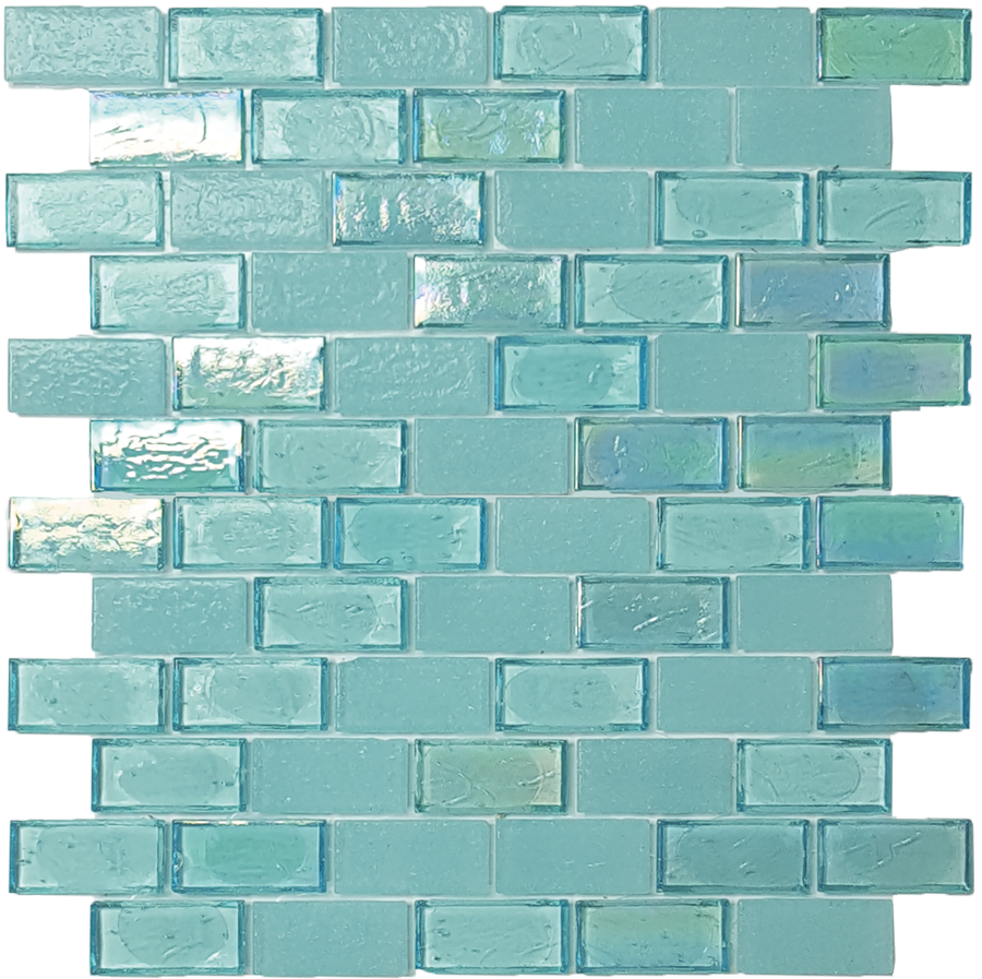 QDI Surfaces Superior 1 x 2 12" x 12" Glass Mosaic