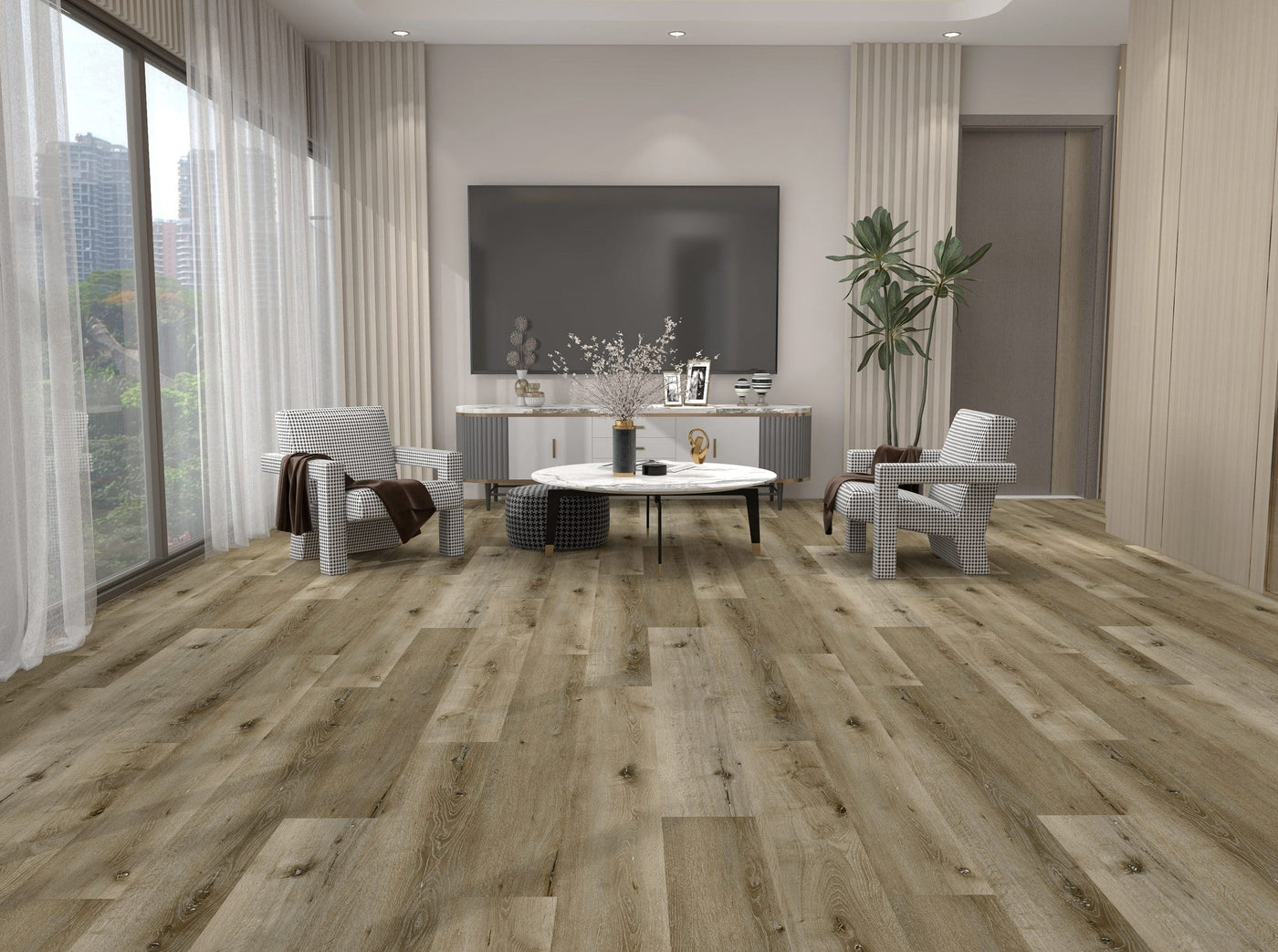 Resolve Flooring Resolve 6MM Rigid Core 9" x 60" Vinyl Plank Country Oak