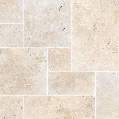 Patara Stone Travertine French Pattern RW x RL Travertine Tile