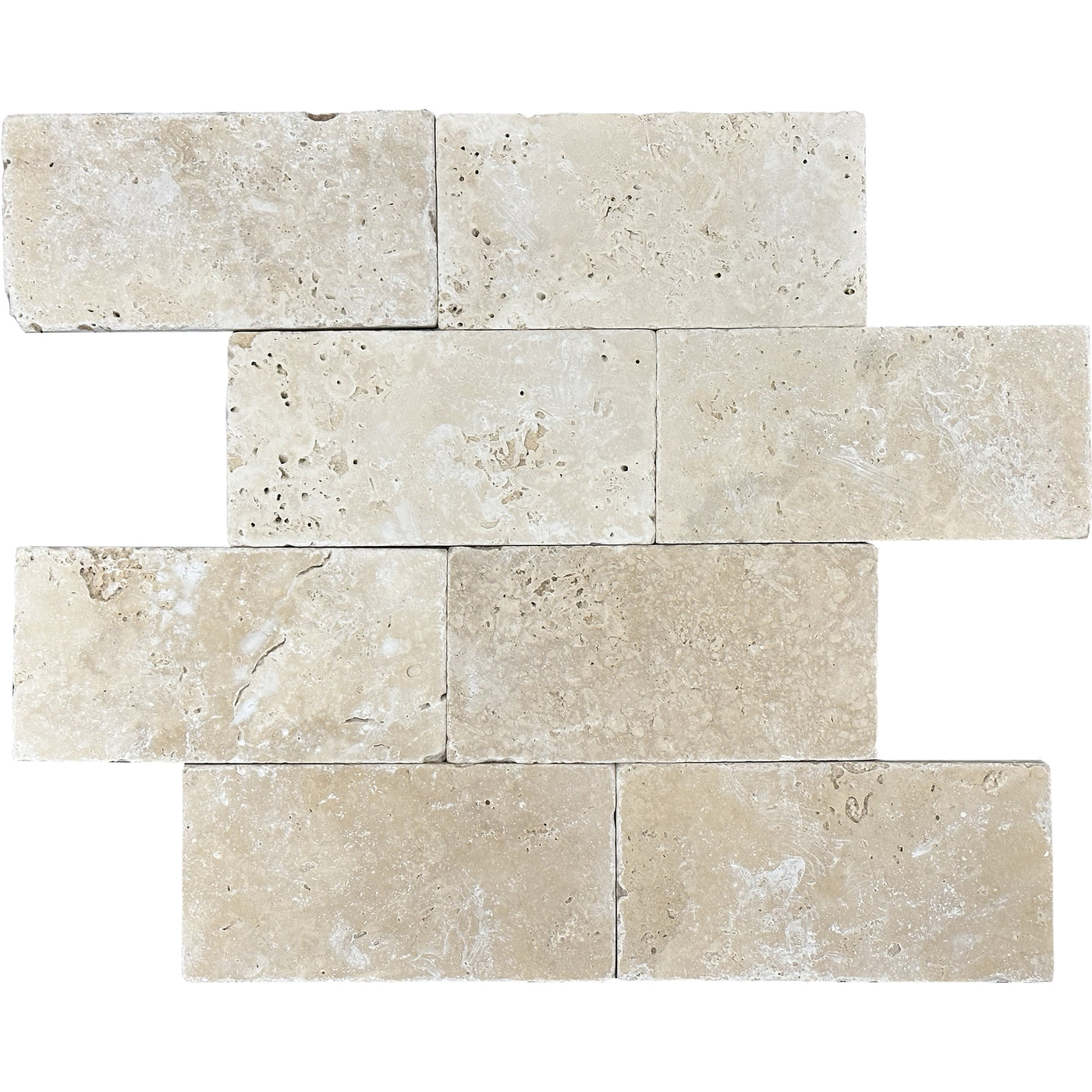 Patara Stone Travertine 4" x 8" Travertine Tile