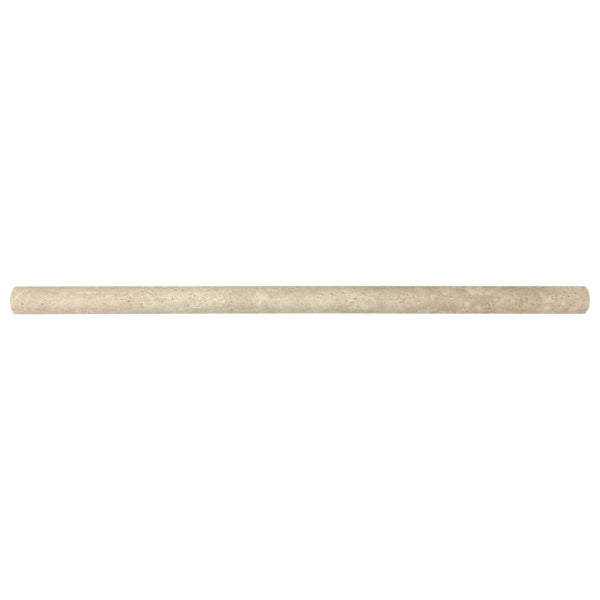 Patara Stone Travertine 0.63" x 12" Travertine Pencil Liner