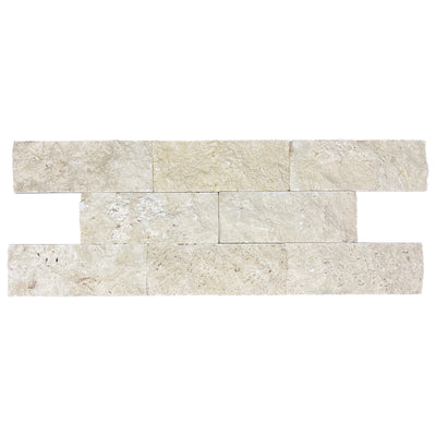 Patara Stone Travertine Splitface 3" x 8" Travertine Tile