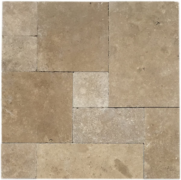 Patara Stone Travertine French Pattern RW x RL Travertine Tile