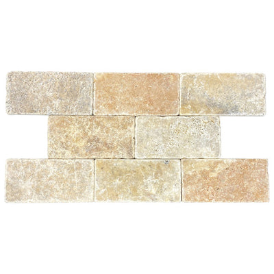 Patara Stone Travertine 3" x 6" Travertine Tile