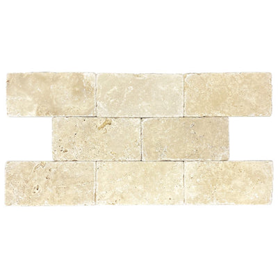 Patara Stone Travertine 3" x 6" Travertine Tile