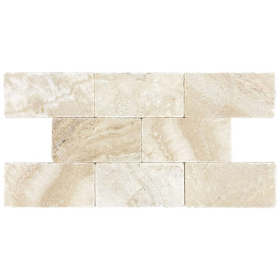 Patara Stone Travertine 3" x 6" Travertine Tile