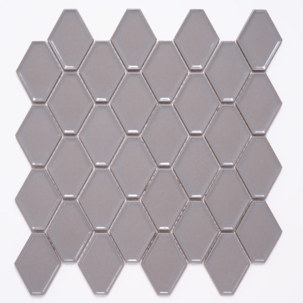 Patara Stone Millennium Diamond 12.04" x 12.2" Porcelain Mosaic