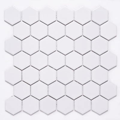 Patara Stone 2" Hexagon 11.8" x 12" Porcelain Mosaic