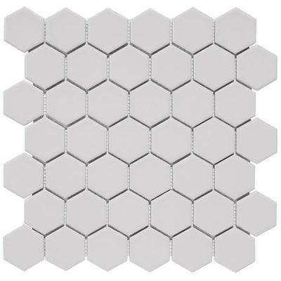 Patara Stone 2" Hexagon 11.8" x 12" Porcelain Mosaic