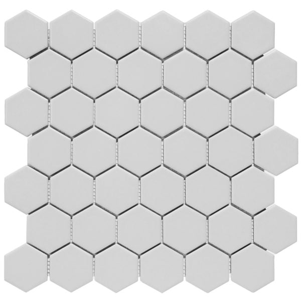 Patara Stone 2" Hexagon 11.8" x 12" Porcelain Mosaic