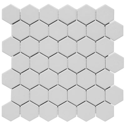 Patara Stone 2" Hexagon 11.8" x 12" Porcelain Mosaic