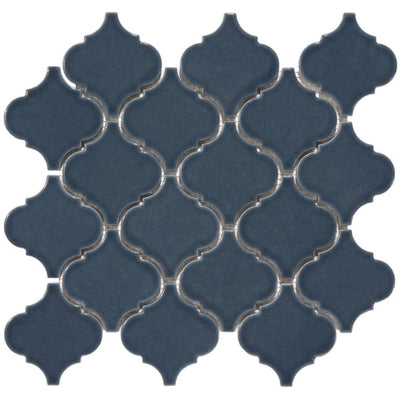 Patara Stone Arabesque 10.63" x 11.42" Porcelain Mosaic