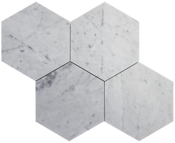 Patara Stone Marble Hex 6" Marble Tile