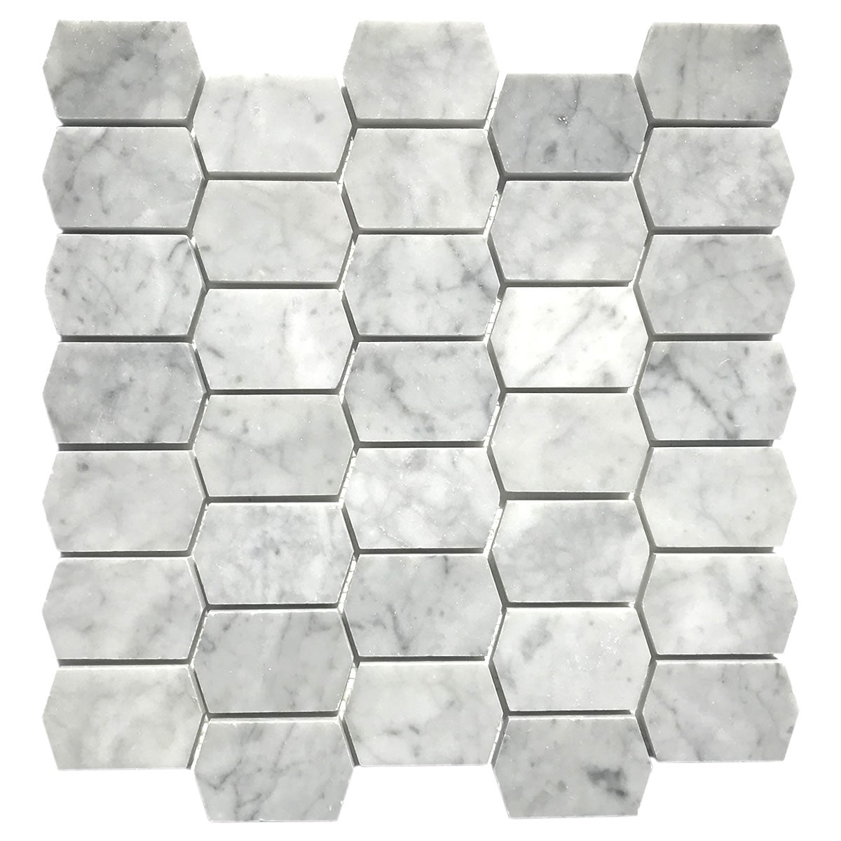 Patara Stone Marble Adelaine 11.8" x 11.9" Marble Mosaic