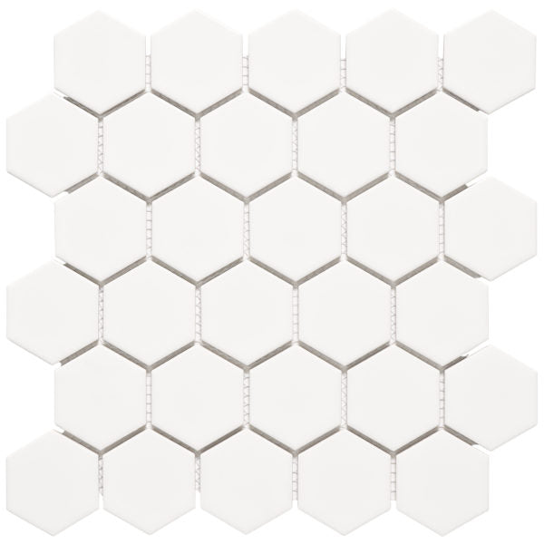 Patara Stone Riva 2" Hexagon 10.67" x 11.1" Porcelain Mosaic