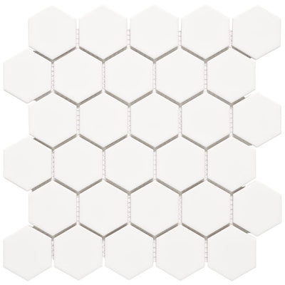 Patara Stone Riva 2" Hexagon 10.67" x 11.1" Porcelain Mosaic