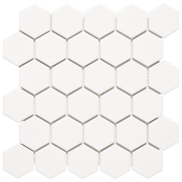 Patara Stone Riva 2" Hexagon 10.67" x 11.1" Porcelain Mosaic