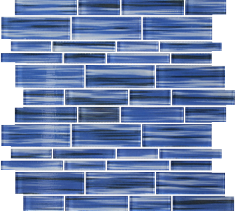 QDI Surfaces Altona 12" x 12" Glass Mosaic