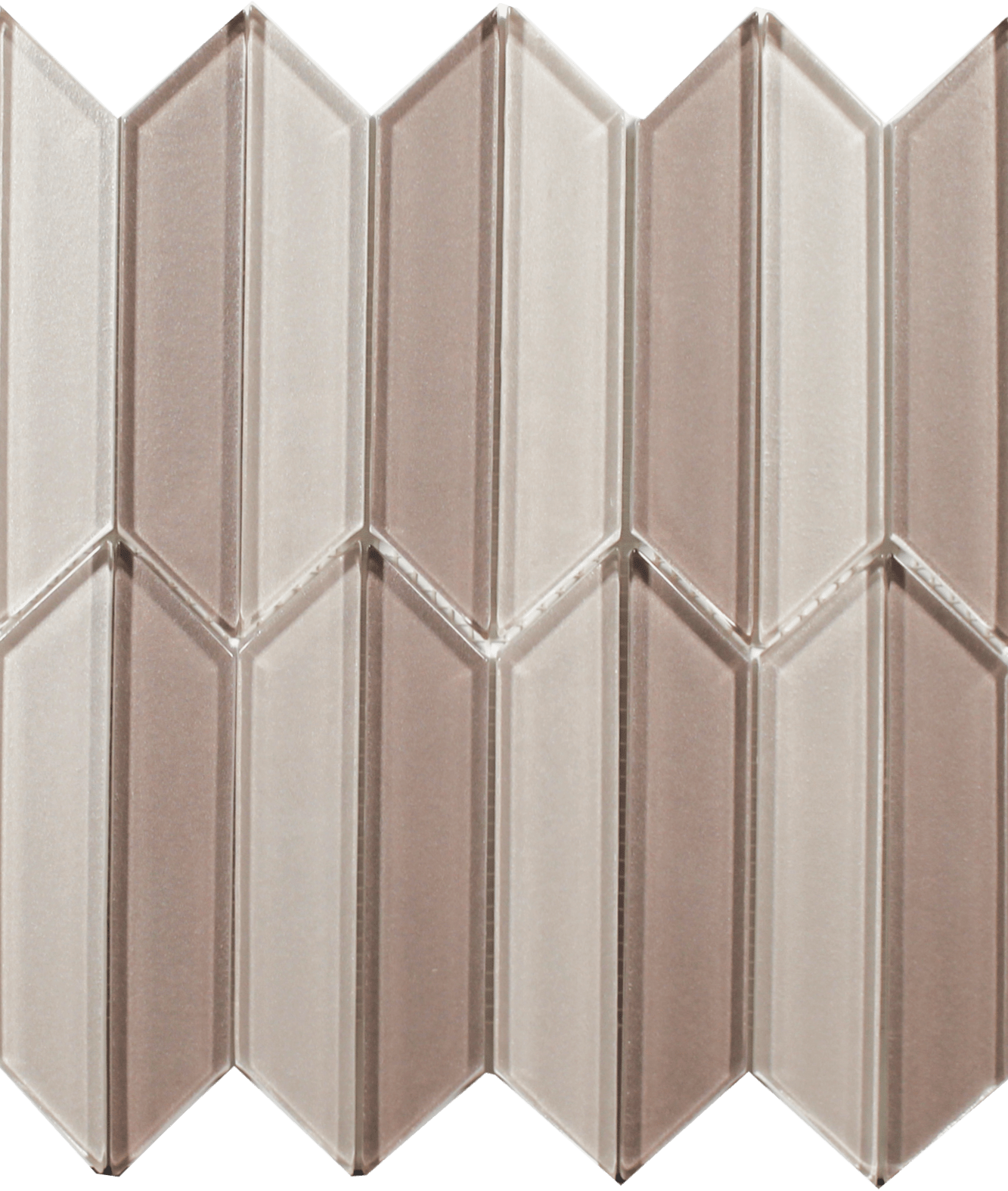 Tesoro Terra Bella Arrow 9.75" x 10.5" Glass Mosaic