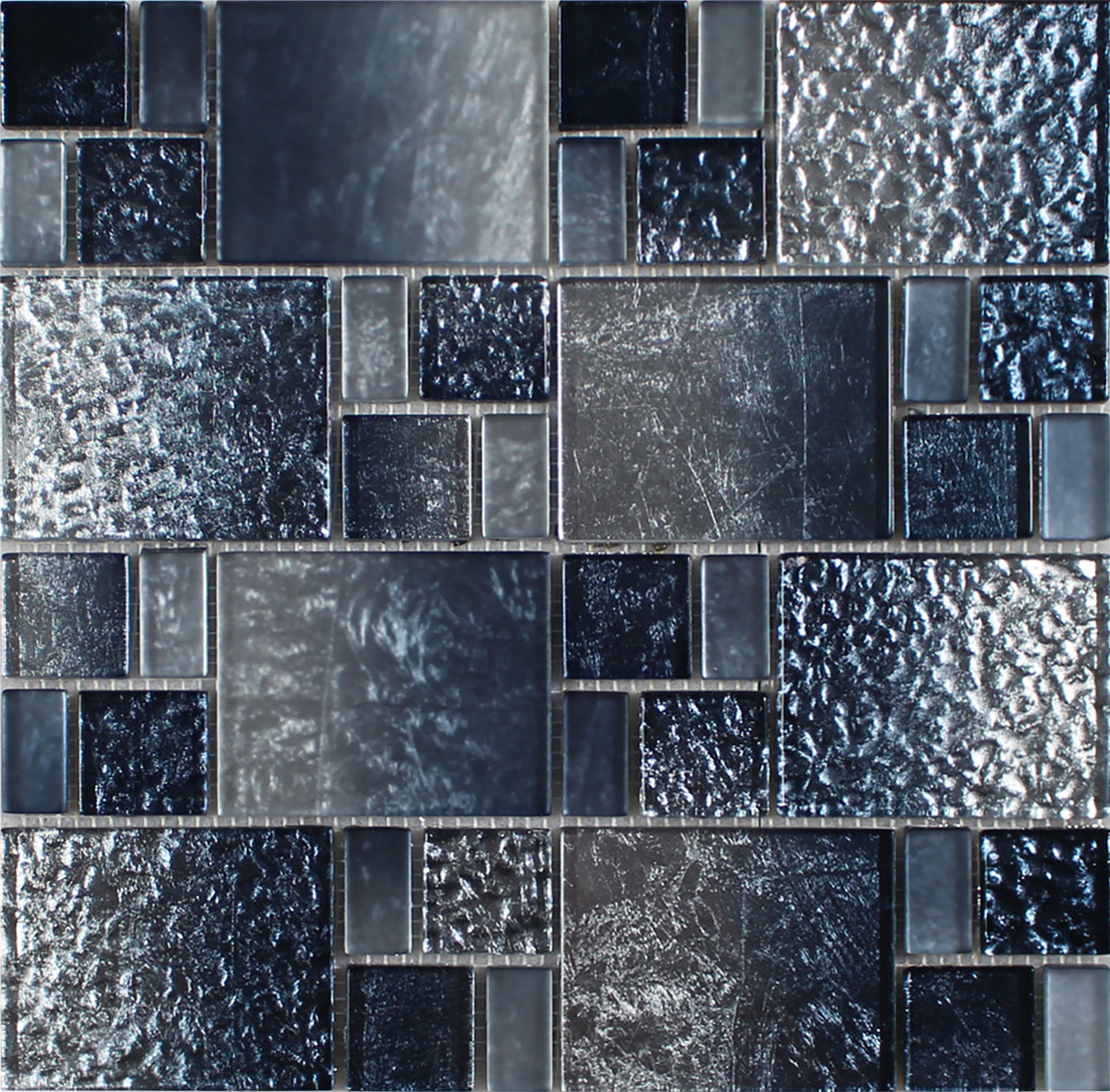 Tesoro Terra Bella Random 11.75" x 11.75" Glass Mosaic