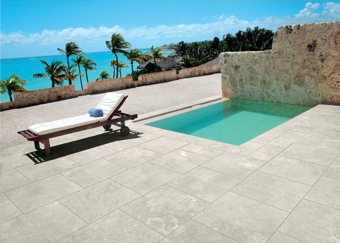 QDI Surfaces Tivoli 24" x 48" Porcelain Paver