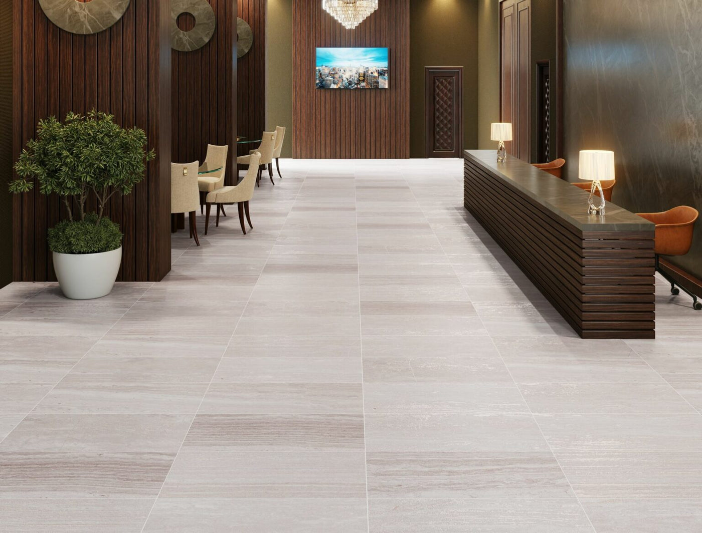 Alfagres Tivoli 18" x 36" Ceramic Tile Tivoli