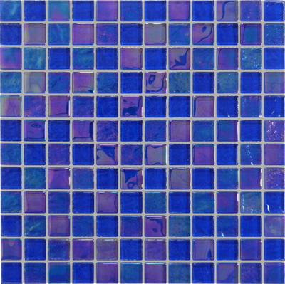 QDI Surfaces Treasure 1 x 1 12" x 12" Glass Mosaic