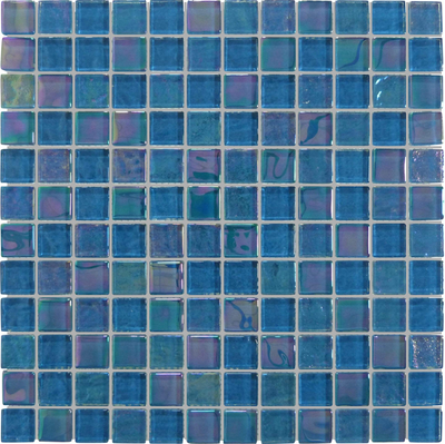 QDI Surfaces Treasure 1 x 1 12" x 12" Glass Mosaic