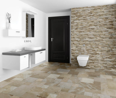 Aspire Stone Travertine Versailles Pattern RW x RL Travertine Tile