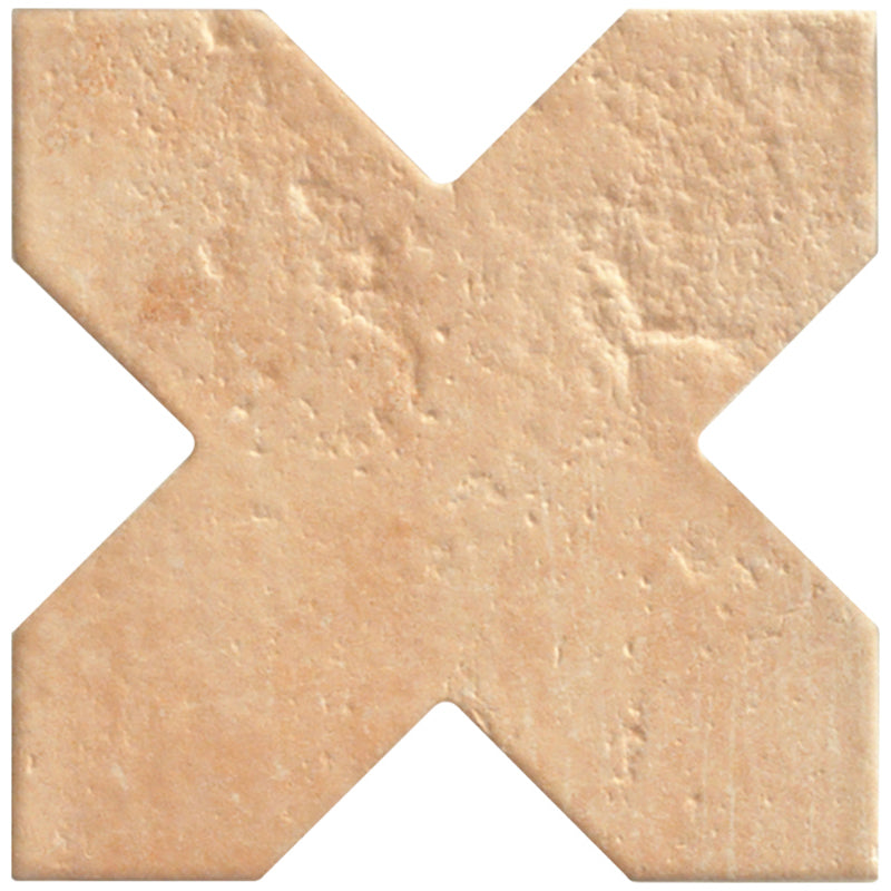 MIR Mosaic Umbria Cross 7" x 7" Porcelain Tile