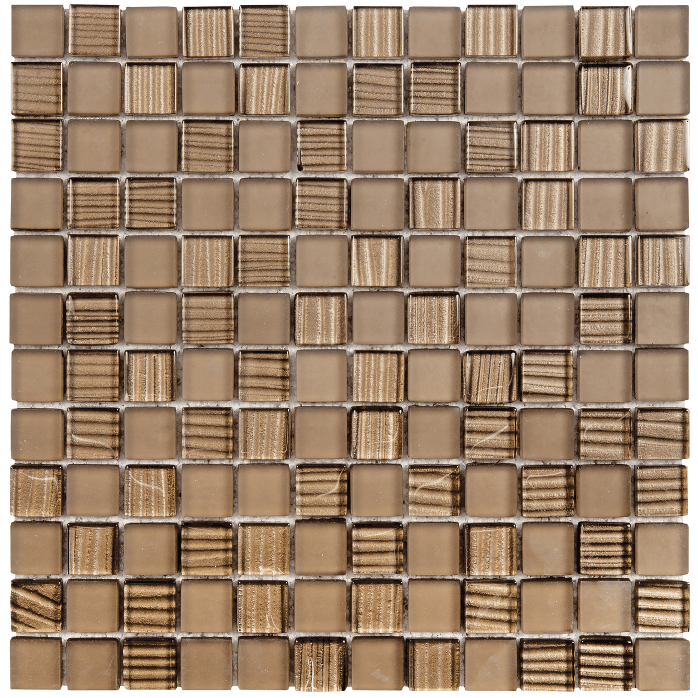 Bati Orient Mix 0.88 x 0.88 11.8" x 11.8" Glass Mosaic