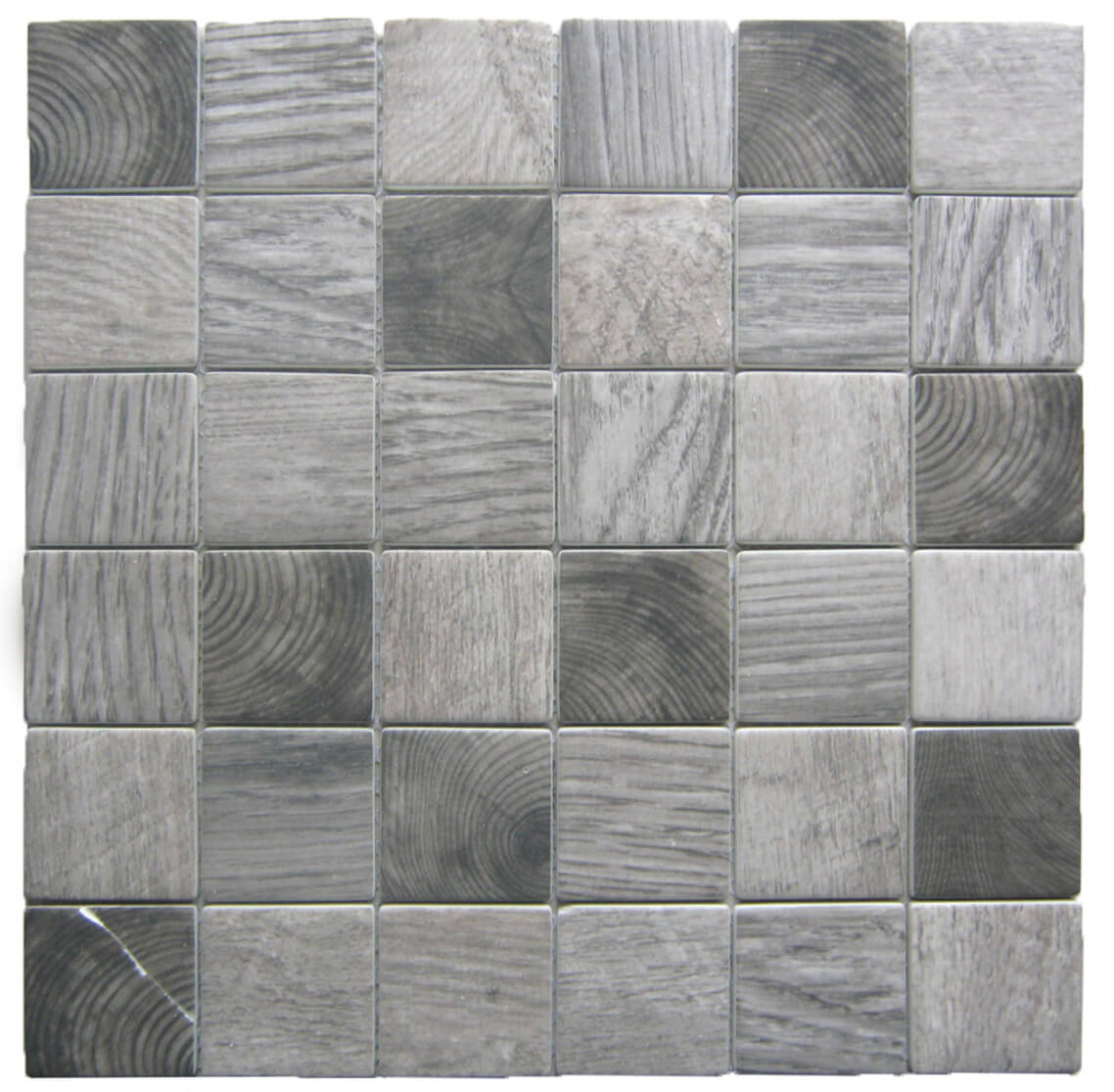 Bati Orient Mix 2 x 2 11.8" x 11.8" Glass Mosaic