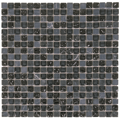 Bati Orient Mix 12" x 12" Glass & Marble Mosaic