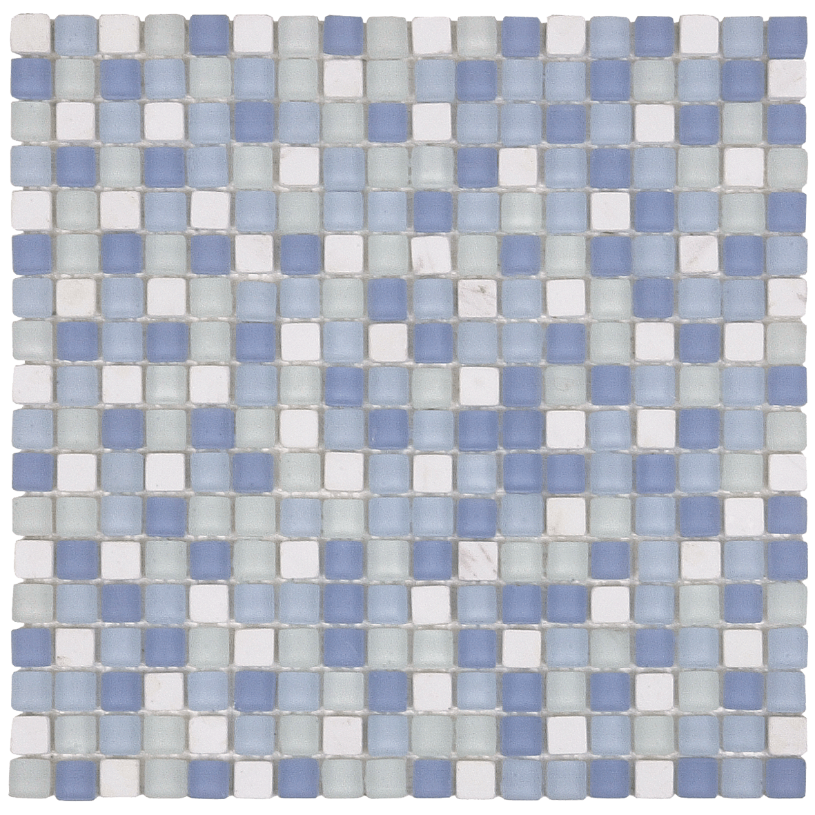 Bati Orient Mix 12" x 12" Glass & Marble Mosaic