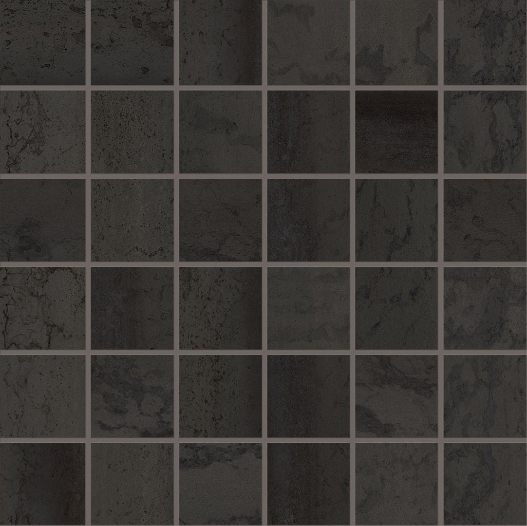 Emil Ceramica Metallica 2 x 2 12" x 12" Porcelain Mosaic