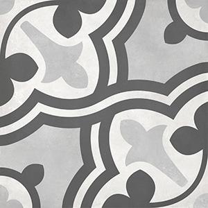 Tesoro Form Baroque 8" x 8" Porcelain Tile