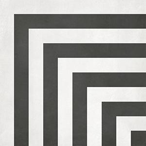 Tesoro Form Monochrome 8" x 8" Porcelain Tile