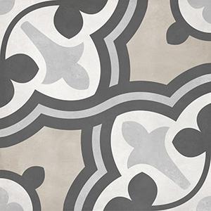 Tesoro Form Baroque 8" x 8" Porcelain Tile