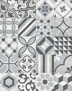 Tesoro Form Deco Blend 8" x 8" Porcelain Tile