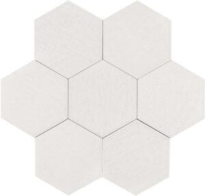 Tesoro Albatross Hex Deco 7" x 8" Ceramic Tile