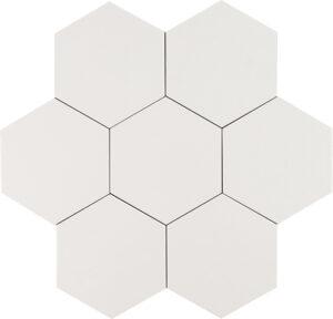 Tesoro Albatross Hex 7" x 8" Ceramic Tile