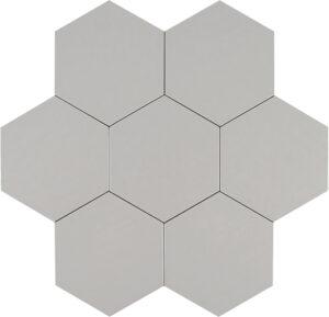 Tesoro Albatross Hex 7" x 8" Ceramic Tile