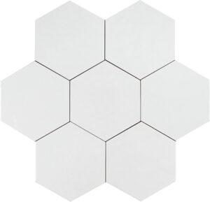 Tesoro Albatross Hex 7" x 8" Ceramic Tile