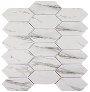 Tesoro Native 2 x 4 Picket 12" x 12" Glass Mosaic