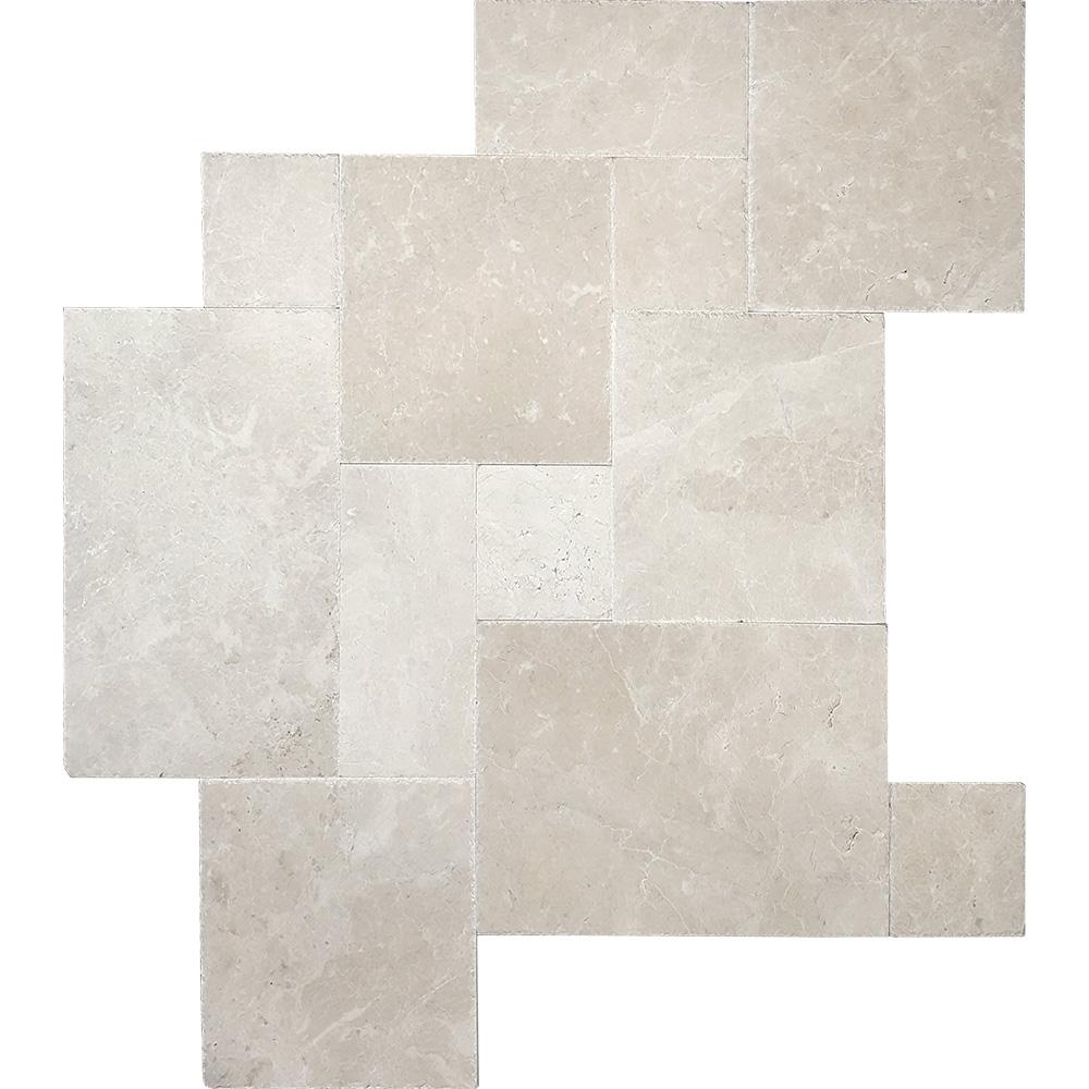 Tesoro Chateaux Versailles 12" x 12" Natural Stone Mosaic