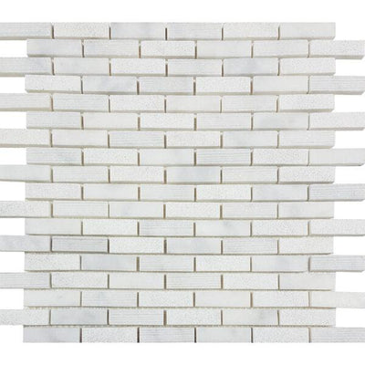 Tesoro Contempo 0.63 x 2 Strips 12" x 12" Natural Stone Mosaic